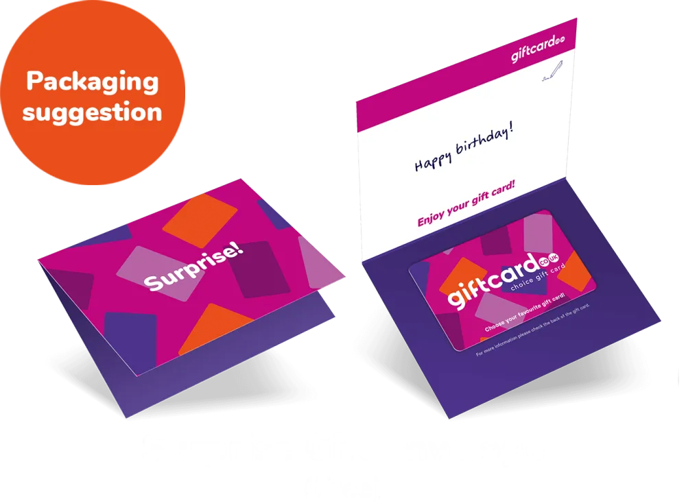 Wrapper All-in-1 Choice Gift Card