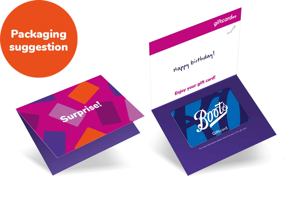 Wrapper Boots Gift Card