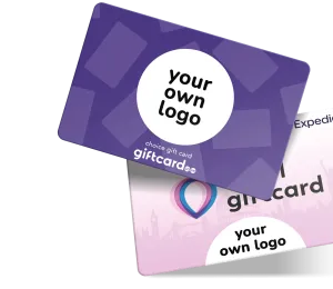 Business: personalize a gift card.