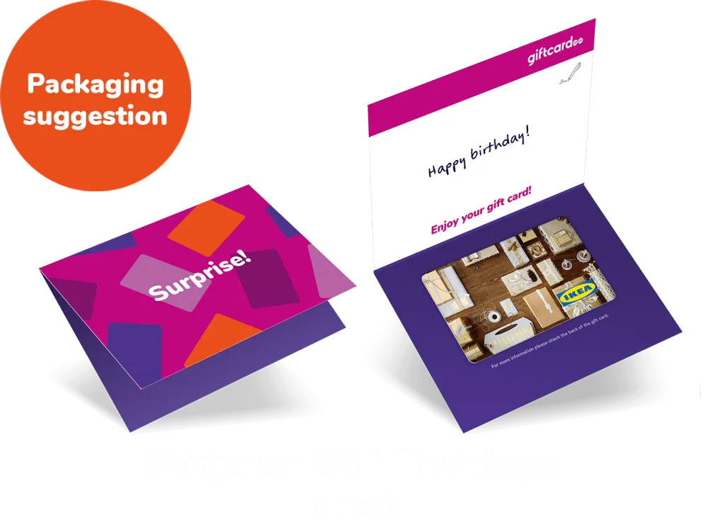 Wrapper IKEA Gift Card