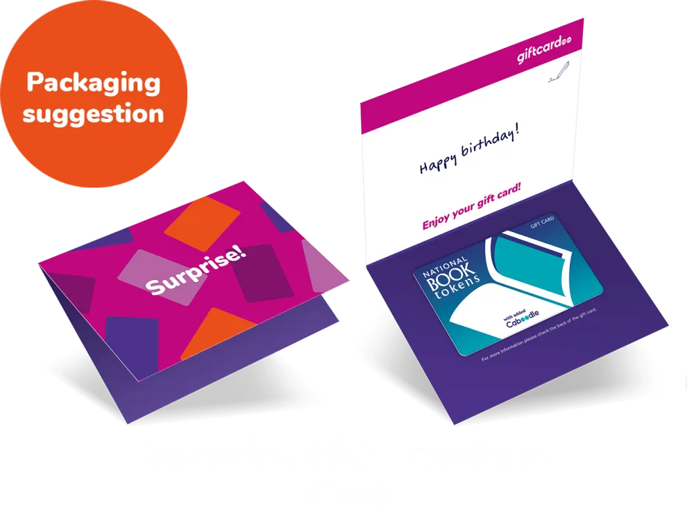 Wrapper National Book Tokens Gift Card 