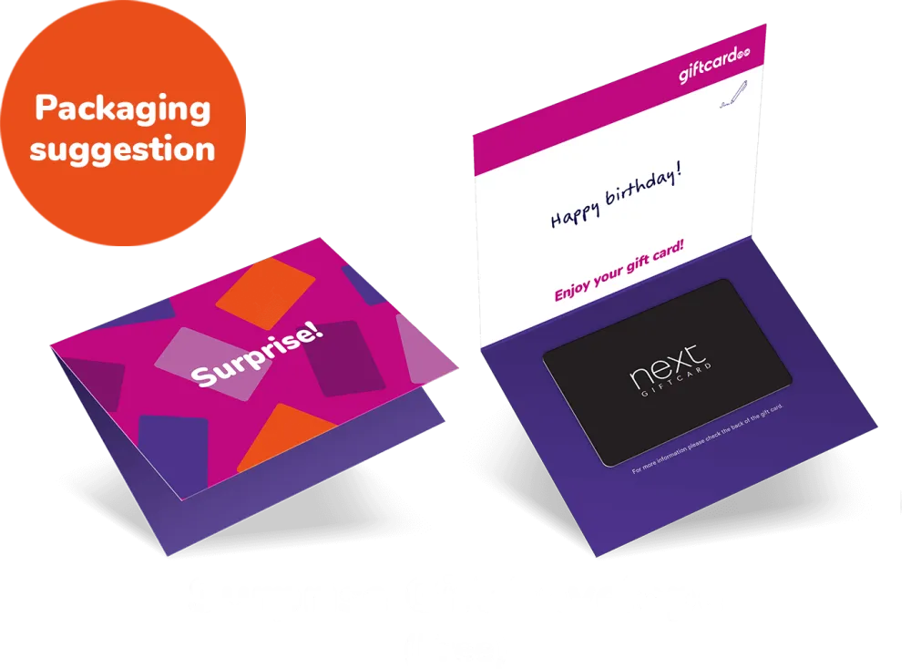 Wrapper NEXT Gift Card 