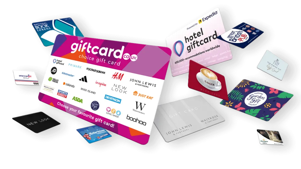 Physical gift cards