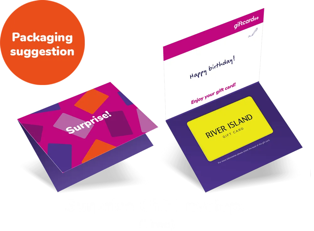 Wrapper River Island Gift Card