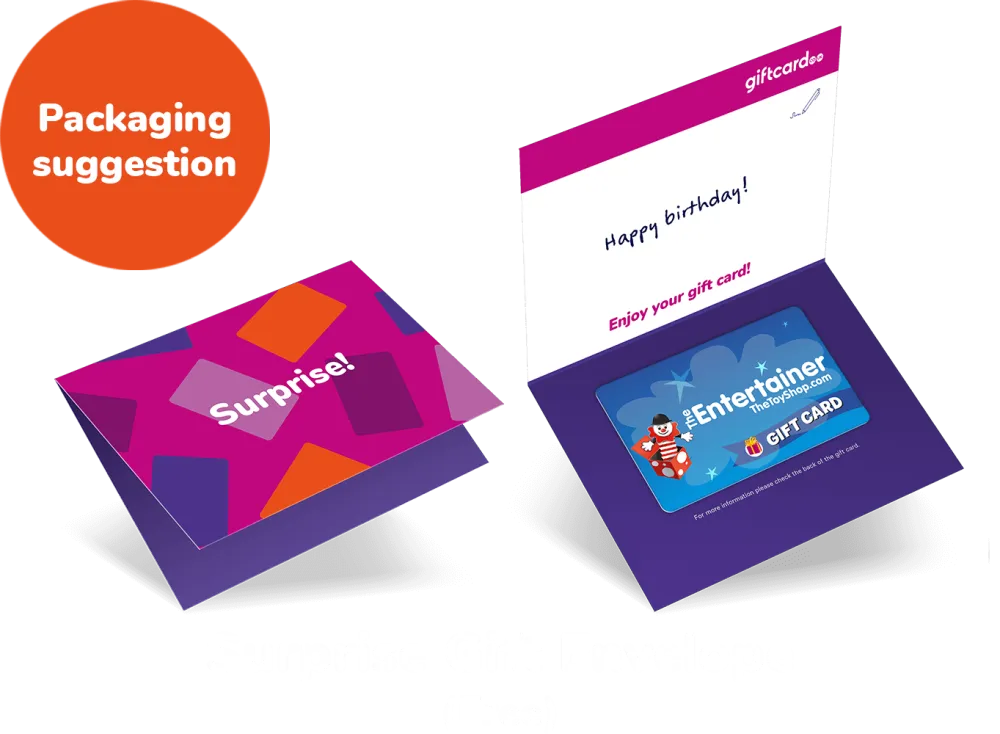 Wrapper The Entertainer Gift Card